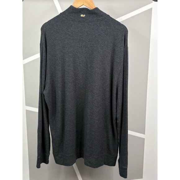 Vineyard Vines Saltwater Pima Cotton ½ Zip Men’s XL Notre Dame Grey Pullover - Picture 2 of 14